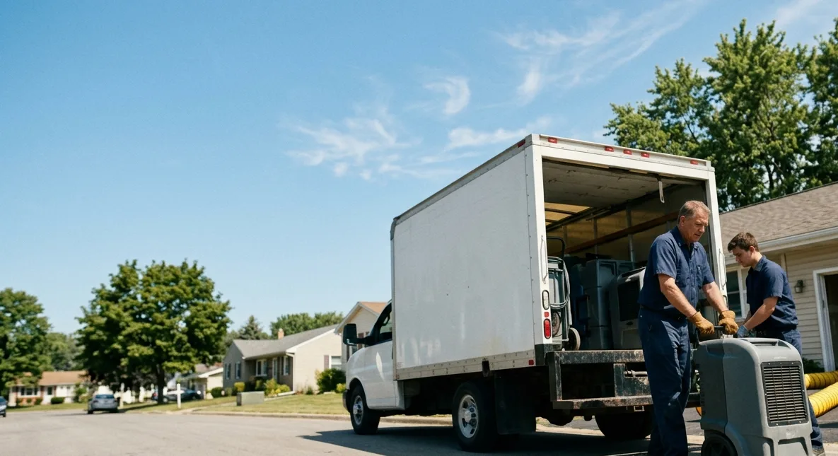 Water Damage Cleanup in Orrville, OH near me